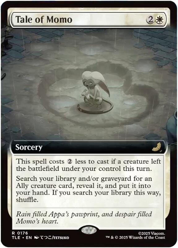 Tale of Momo  176/317 (Avatar: The Last Airbender: Eternal-Legal)  - Extended Art Foil | Good Games Modbury
