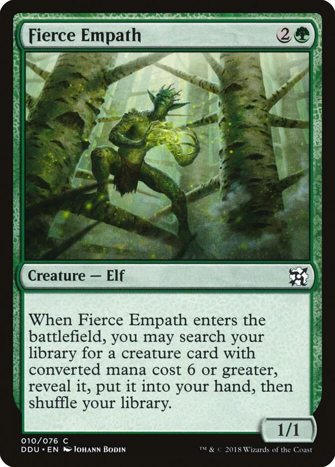Fierce Empath 10/76 (Duel Decks: Elves vs. Inventors)  | Good Games Modbury