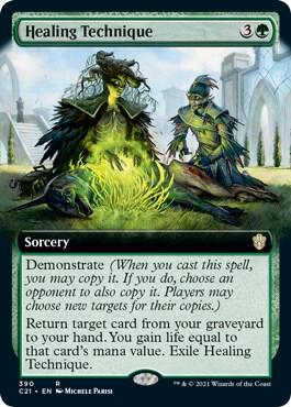 Healing Technique Extended Art 390/81 (Commander 2021)  | Good Games Modbury