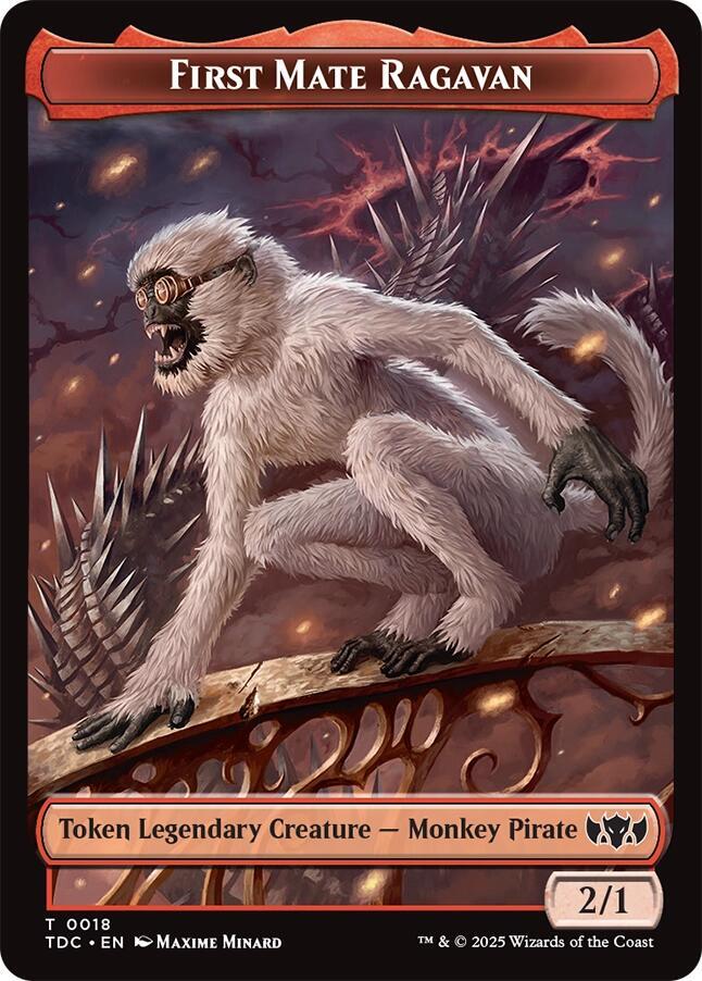 First Mate Ragavan // Treasure 18 // 16 (Commander: Tarkir: Dragonstorm)  | Good Games Modbury