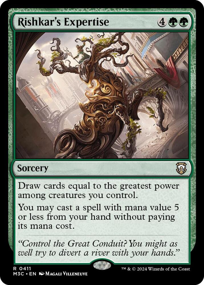 Rishkar's Expertise 411/411 (Commander: Modern Horizons 3)  | Good Games Modbury
