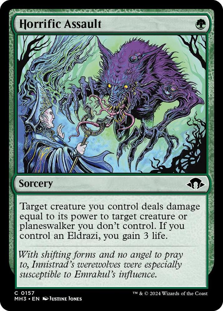 Horrific Assault 157/319 (Modern Horizons 3)  | Good Games Modbury