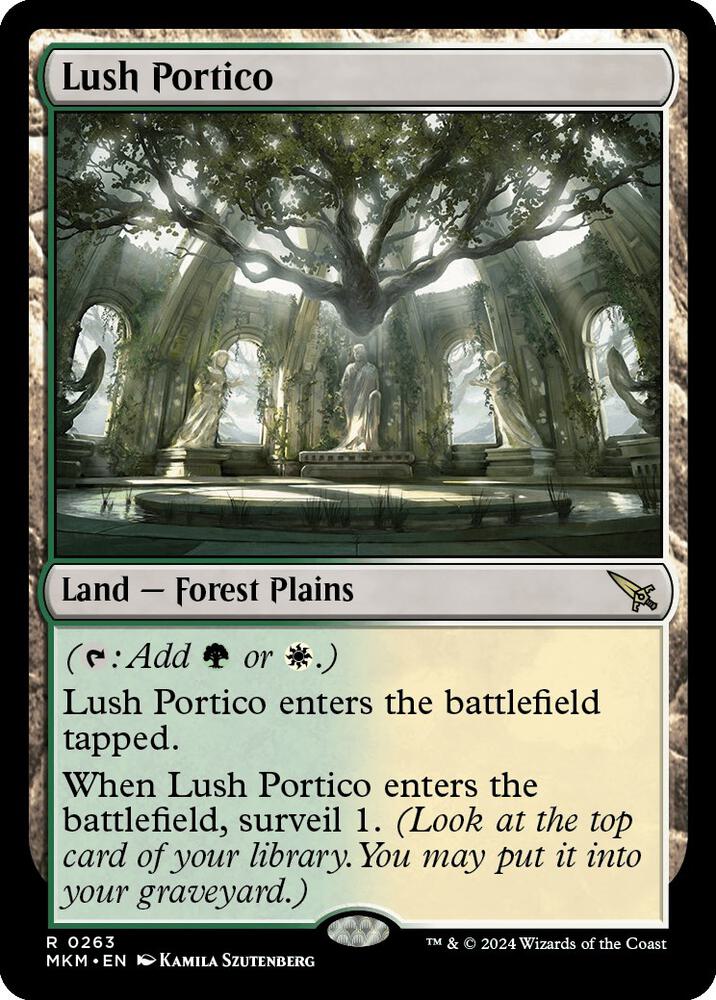 Lush Portico 263 (Murders at Karlov Manor)  - Foil | Good Games Modbury