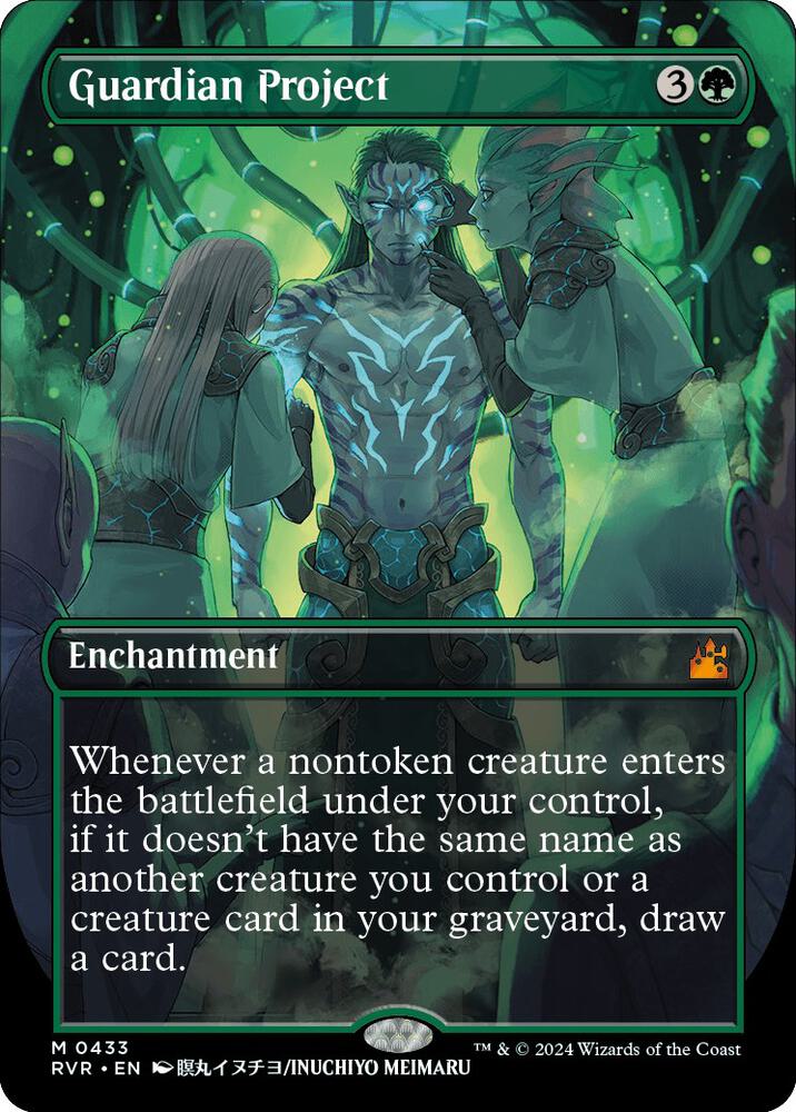 Guardian Project 433 (Ravnica Remastered)  - Borderless Foil | Good Games Modbury