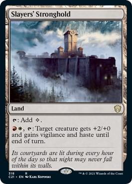 Slayers Stronghold 318/81 (Commander 2021)  | Good Games Modbury