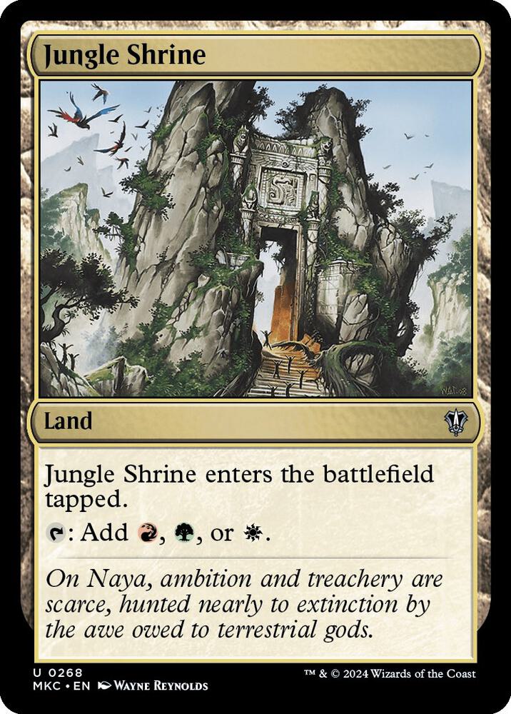 Jungle Shrine 268/311 (Commander: Murders at Karlov Manor)  | Good Games Modbury