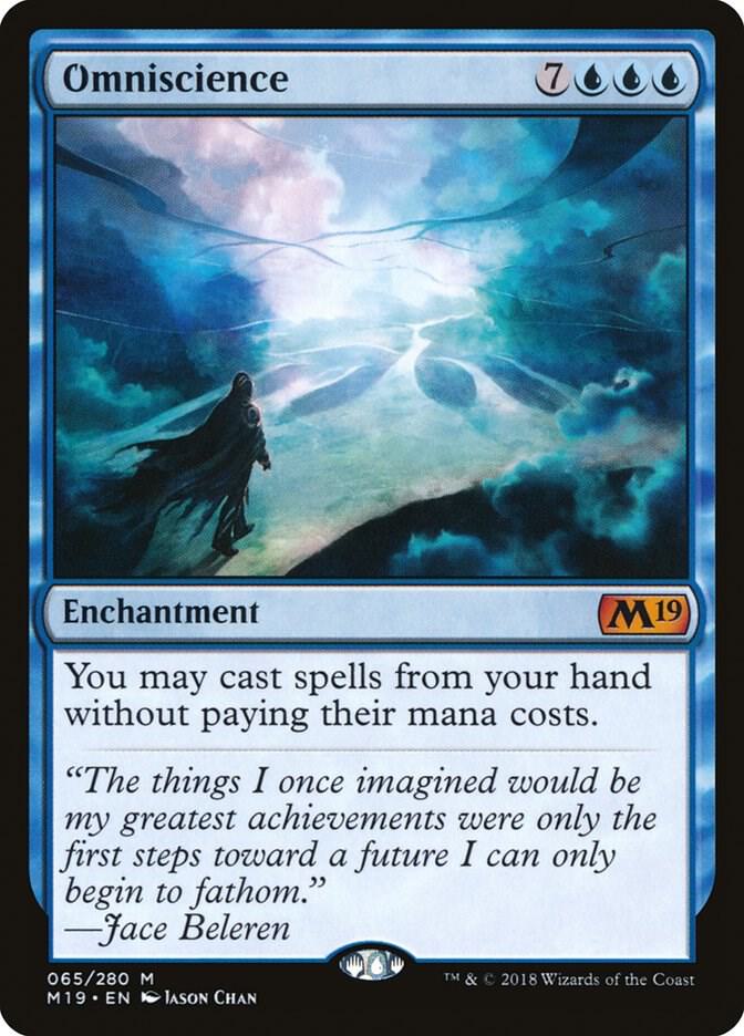 Omniscience 65/280 (Core Set 2019)  | Good Games Modbury