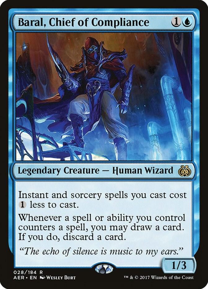 Baral, Chief of Compliance 28/184 (Aether Revolt)  - Foil | Good Games Modbury