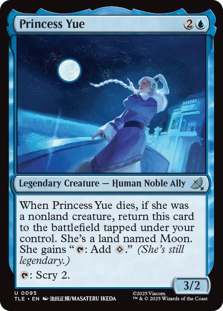 Princess Yue 95/317 (Avatar: The Last Airbender: Eternal-Legal)  - Foil | Good Games Modbury