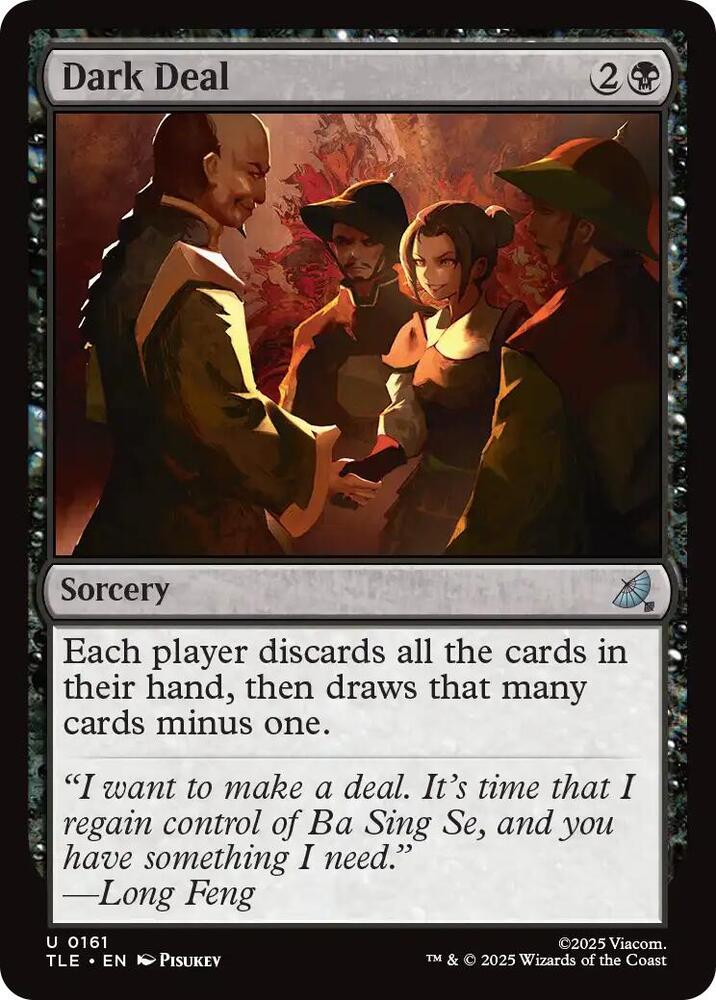 Dark Deal 161/317 (Avatar: The Last Airbender: Eternal-Legal)  - Foil | Good Games Modbury