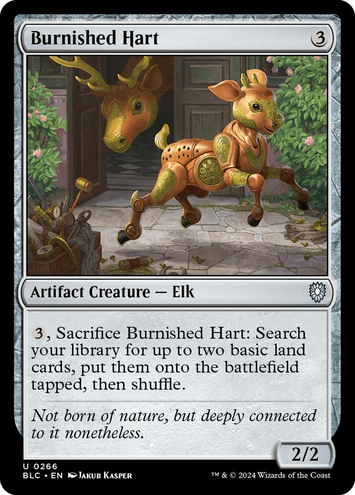 Burnished Hart 266 (Commander: Bloomburrow)  | Good Games Modbury