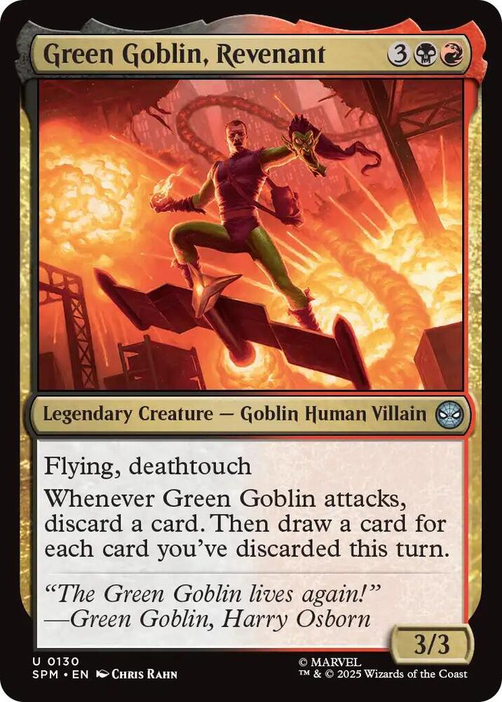 Green Goblin, Revenant 130/198 (Marvel's Spider-Man)  | Good Games Modbury