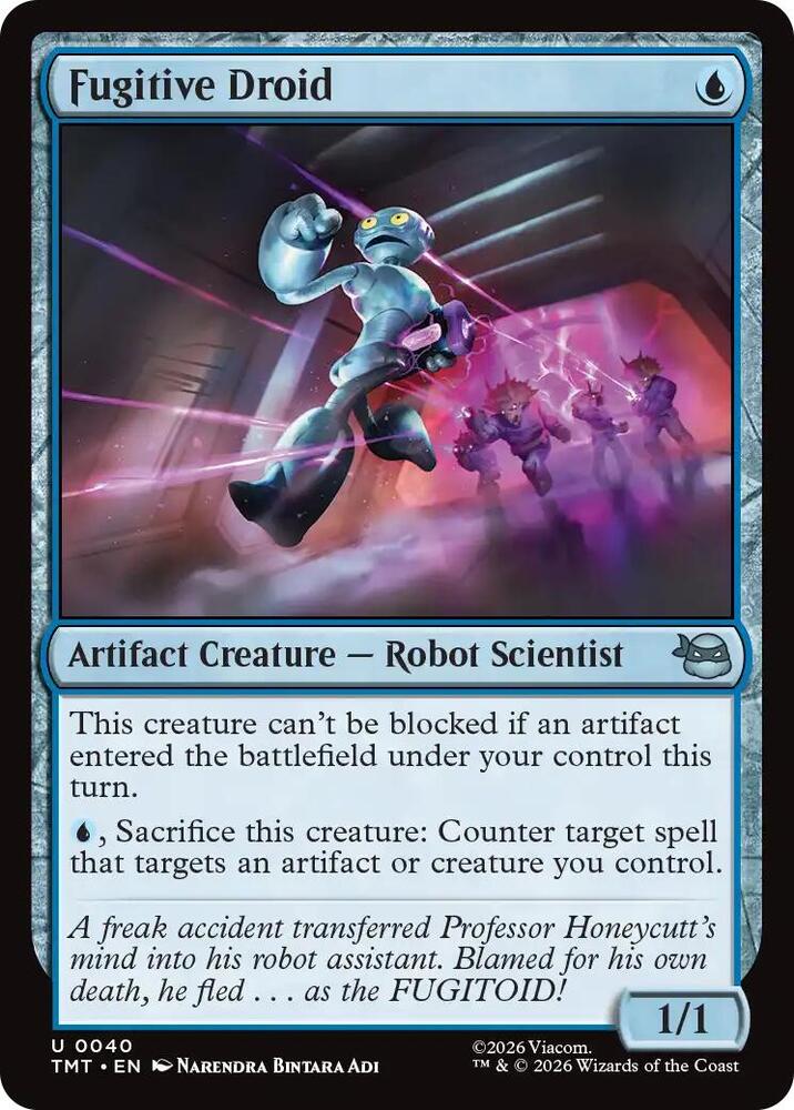Fugitive Droid 40 (Teenage Mutant Ninja Turtles)  - Foil | Good Games Modbury