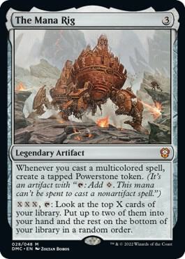 The Mana Rig 28/50 (Commander: Dominaria United)  | Good Games Modbury