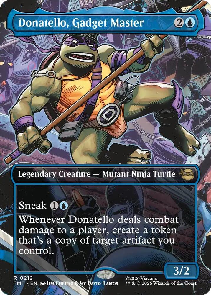 Donatello Gadget Master Borderless 212 (Teenage Mutant Ninja Turtles)  - Borderless | Good Games Modbury
