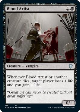 Blood Artist 119/38 (Commander: Innistrad: Crimson Vow)  | Good Games Modbury