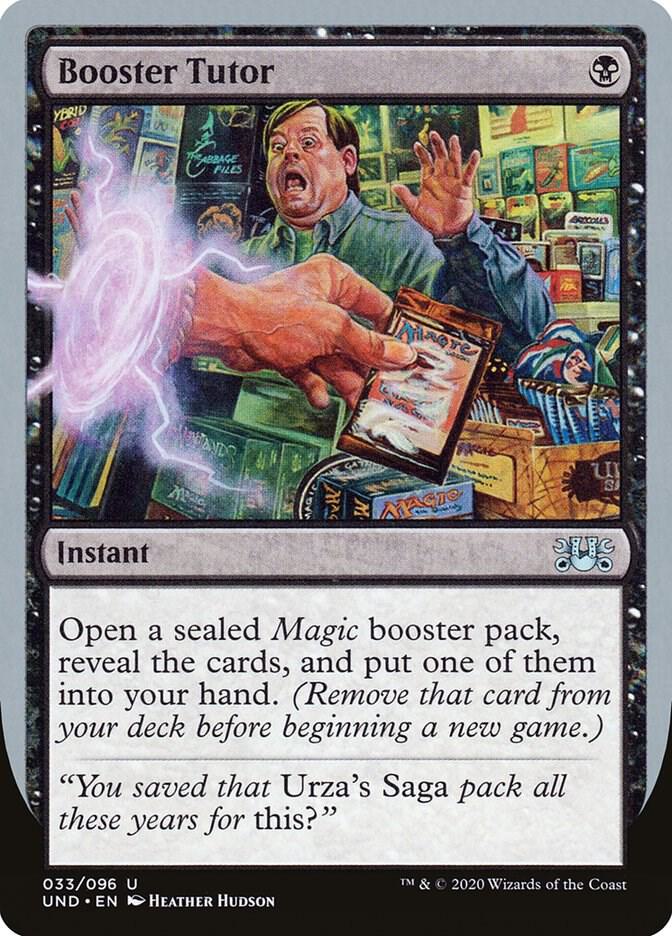 Booster Tutor 33/96 (Unsanctioned)  | Good Games Modbury