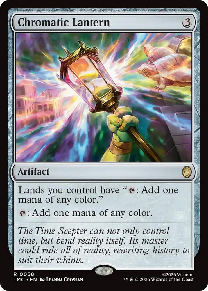 Chromatic Lantern 58 (Commander: Teenage Mutant Ninja Turtles)  - Surge Foil | Good Games Modbury