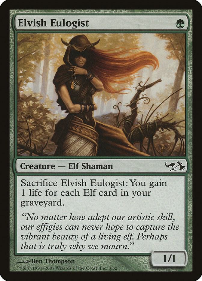 Elvish Eulogist 3/62 (Duel Decks: Elves vs. Goblins)  | Good Games Modbury