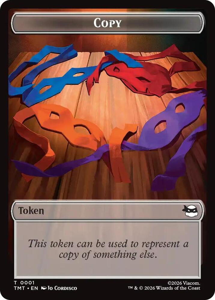 Copy Mutagen Double Sided Token 1 // 9 (Teenage Mutant Ninja Turtles)  | Good Games Modbury