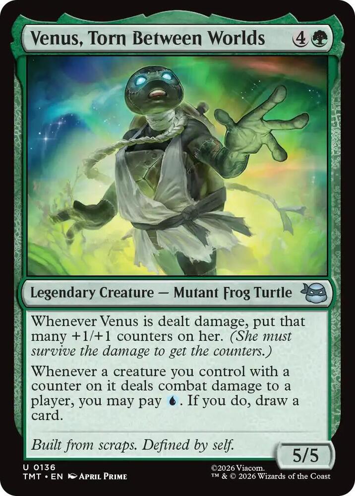 Venus, Torn Between Worlds 136 (Teenage Mutant Ninja Turtles)  - Foil | Good Games Modbury