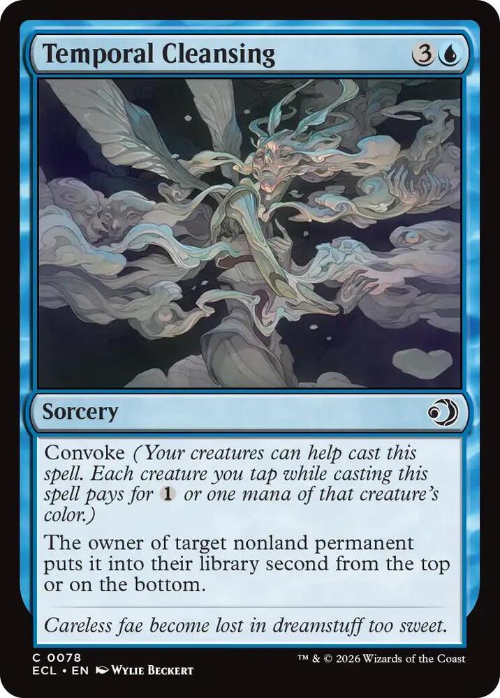 Temporal Cleansing 78/273 (Lorwyn Eclipsed)  - Foil | Good Games Modbury