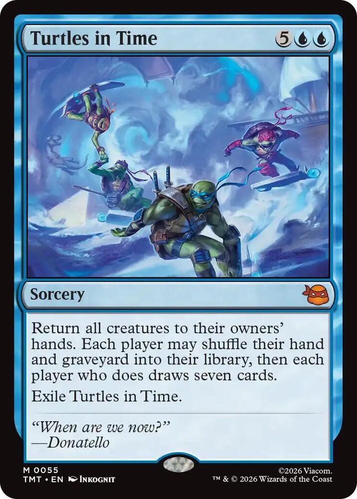 Turtles in Time 55 (Teenage Mutant Ninja Turtles)  - Foil | Good Games Modbury