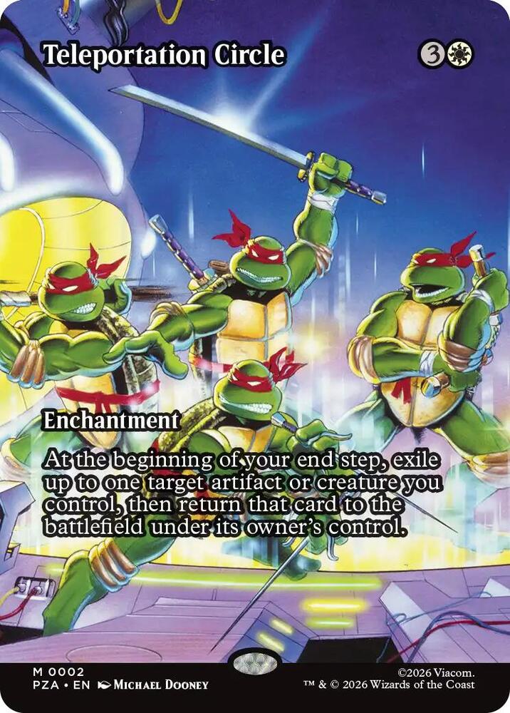 Teleportation Circle 2/20 (Teenage Mutant Ninja Turtles Source Material)  - Borderless Foil | Good Games Modbury