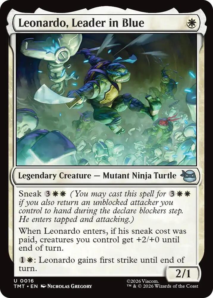 Leonardo, Leader in Blue 16 (Teenage Mutant Ninja Turtles)  | Good Games Modbury