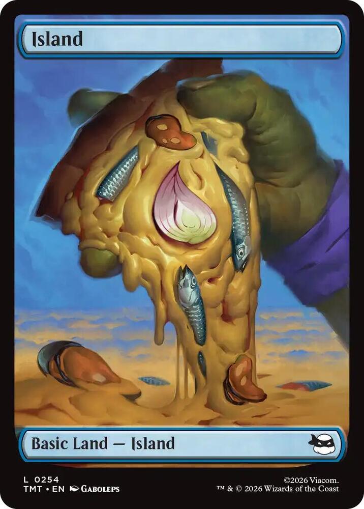 Island 0254 254 (Teenage Mutant Ninja Turtles)  - Full Art Foil | Good Games Modbury