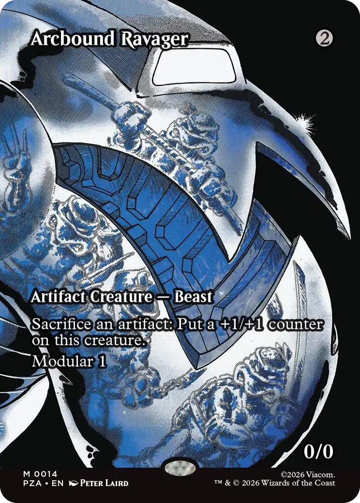 Arcbound Ravager 14/20 (Teenage Mutant Ninja Turtles Source Material)  - Borderless Foil | Good Games Modbury