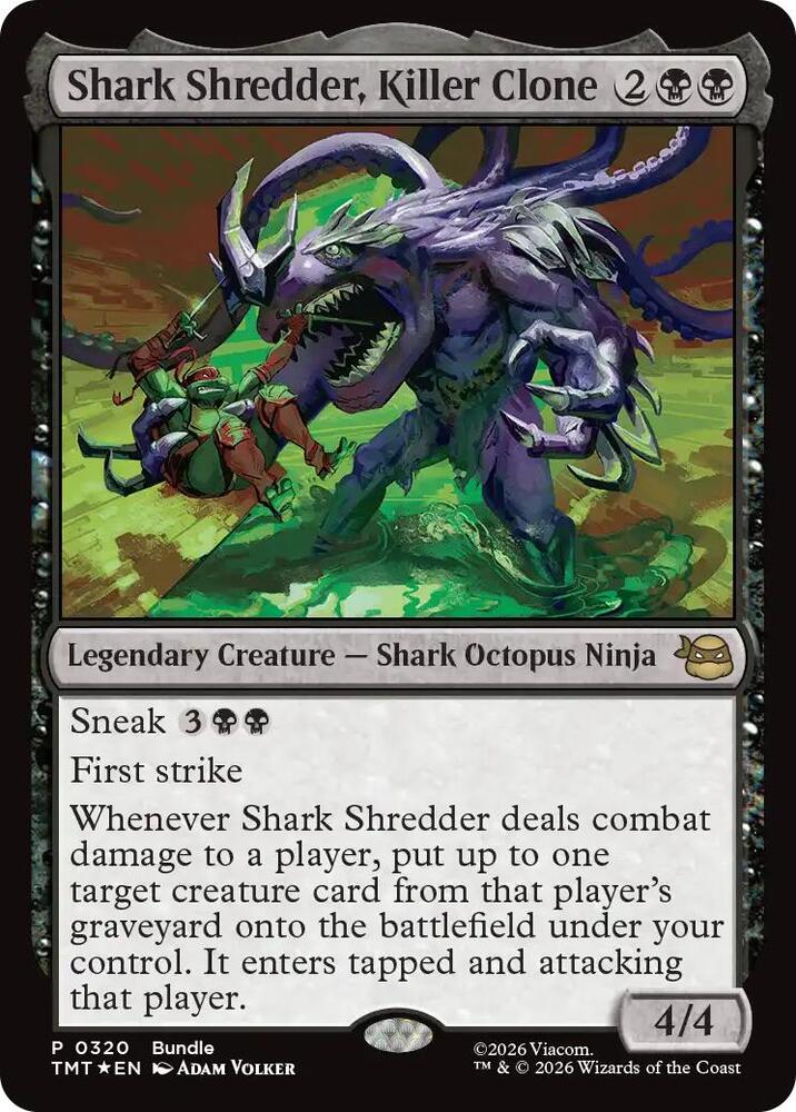 Shark Shredder, Killer Clone 320 (Unique and Miscellaneous Promos)  - Foil | Good Games Modbury