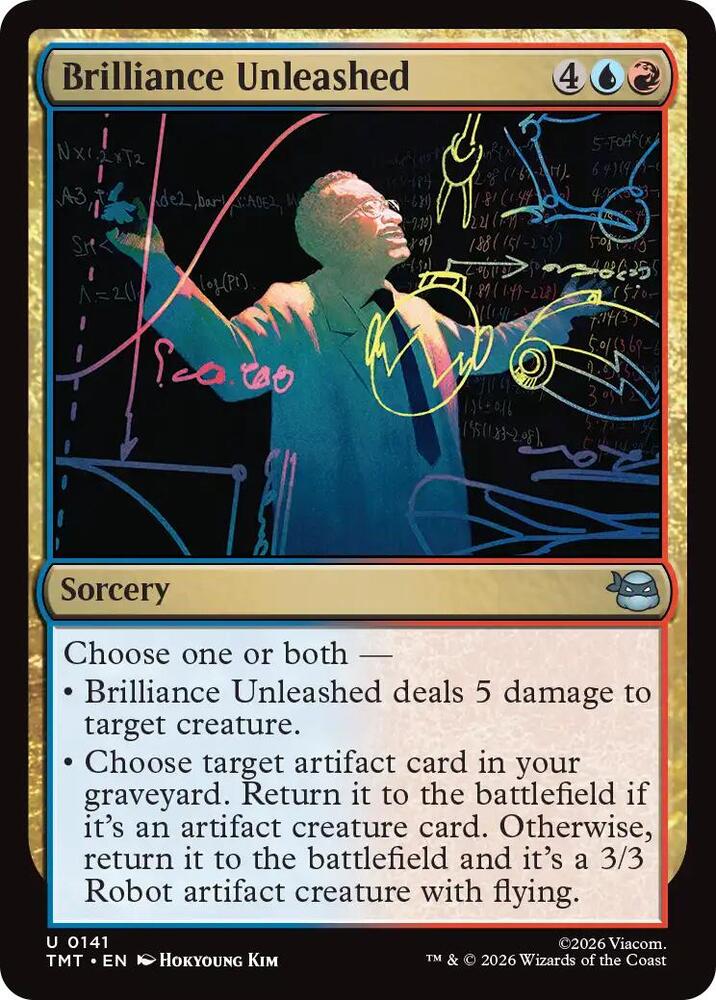 Brilliance Unleashed 141/190 (Teenage Mutant Ninja Turtles)  - Foil | Good Games Modbury