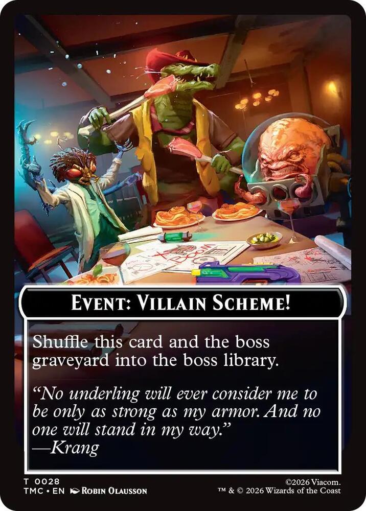 Event Villain Scheme 28 (Commander: Teenage Mutant Ninja Turtles)  | Good Games Modbury