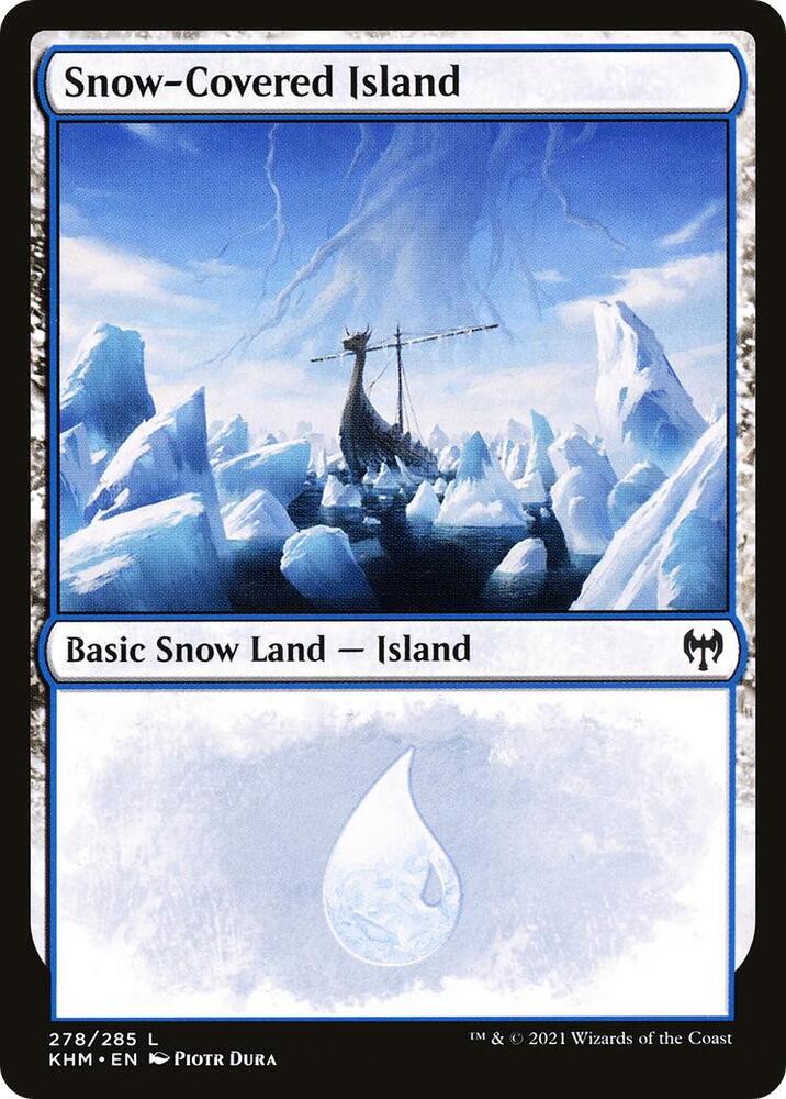 Snow-Covered Island 278 (Kaldheim)  | Good Games Modbury