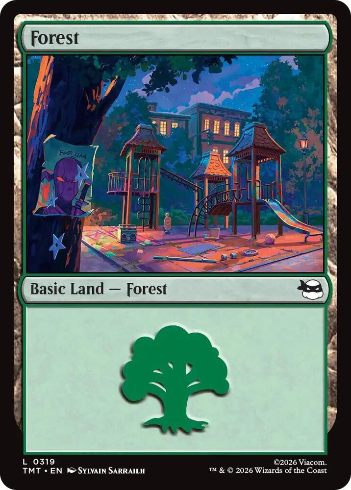Forest 319/190 (Teenage Mutant Ninja Turtles)  - Foil | Good Games Modbury