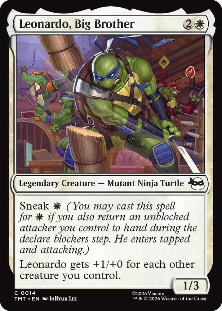 Leonardo, Big Brother 14 (Teenage Mutant Ninja Turtles)  | Good Games Modbury