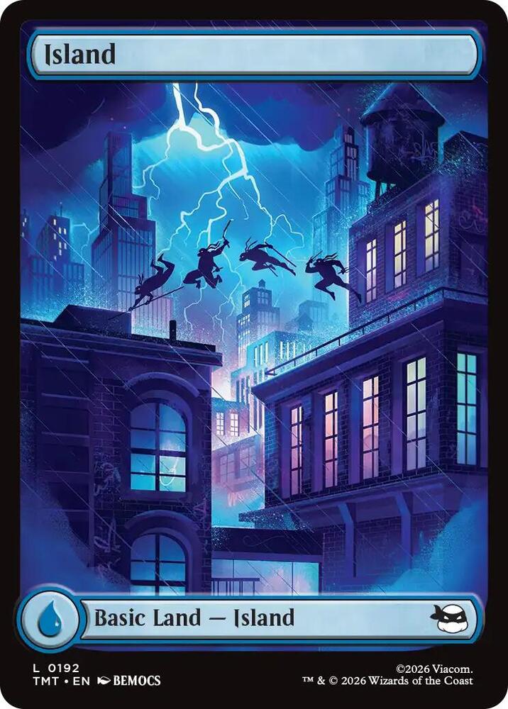 Island 192/190 (Teenage Mutant Ninja Turtles)  - Full Art | Good Games Modbury