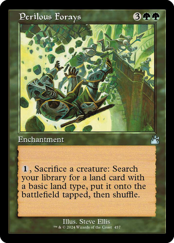 Perilous Forays 457/291 (Ravnica Remastered)  - Retro Foil | Good Games Modbury