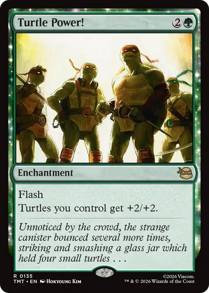 Turtle Power! 135/190 (Teenage Mutant Ninja Turtles)  | Good Games Modbury