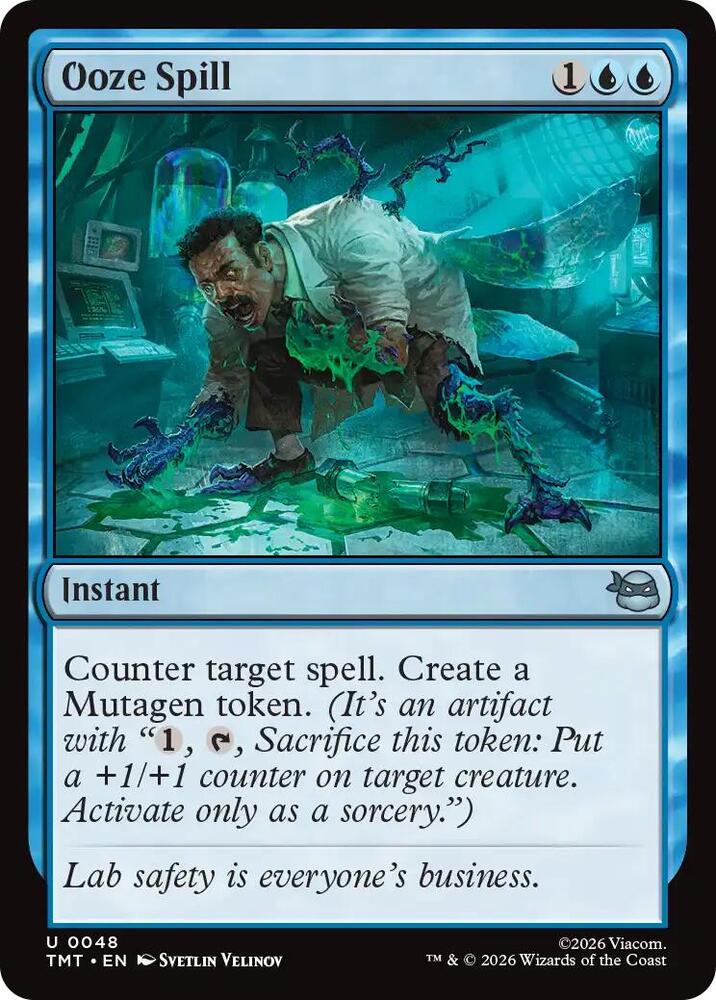 Ooze Spill 48/190 (Teenage Mutant Ninja Turtles)  - Foil | Good Games Modbury
