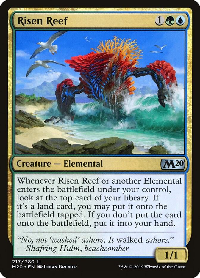 Risen Reef 217/280 (Core Set 2020)  | Good Games Modbury