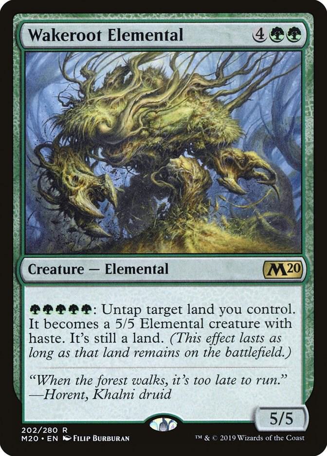 Wakeroot Elemental 202/280 (Core Set 2020)  | Good Games Modbury