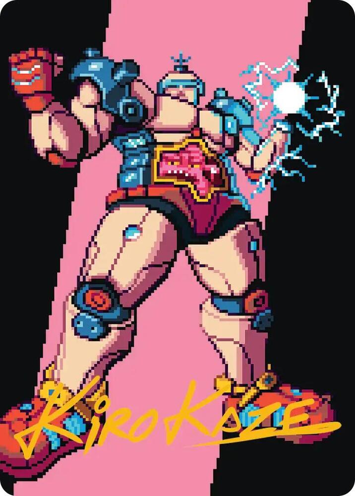 Krang the All Powerful Art Card Gold Stamped Signature 34 (Art Series: Teenage Mutant Ninja Turtles)  | Good Games Modbury