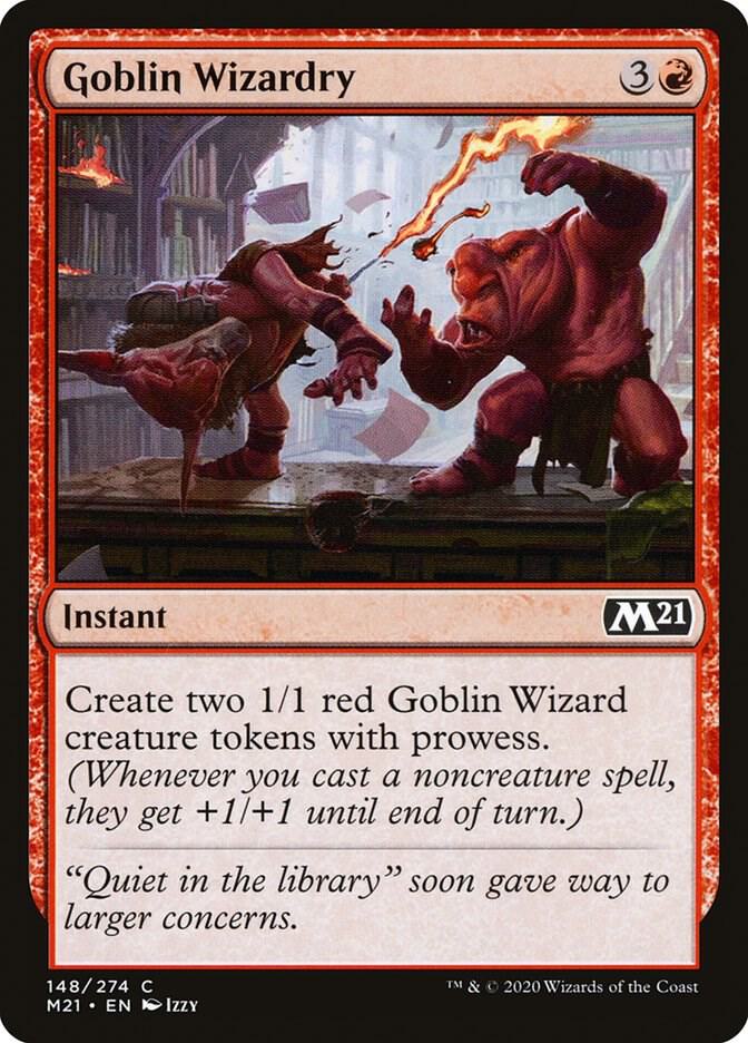 Goblin Wizardry 148/274 (Core Set 2021)  - Foil | Good Games Modbury