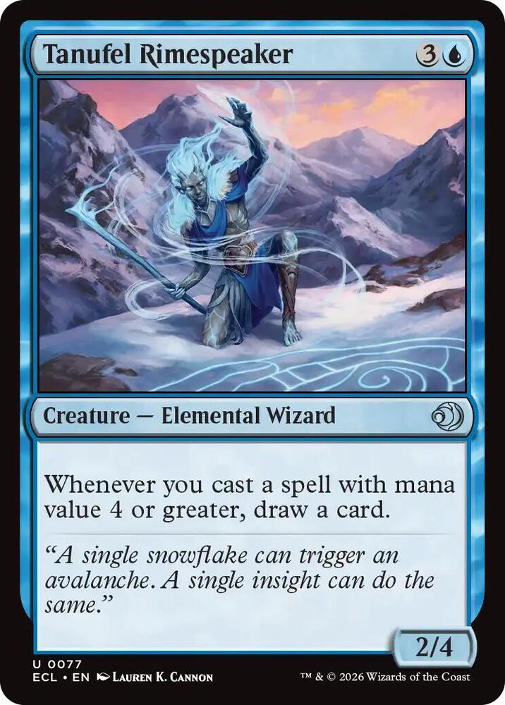 Tanufel Rimespeaker 77/273 (Lorwyn Eclipsed)  - Foil | Good Games Modbury