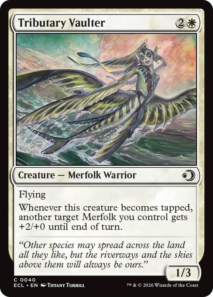 Tributary Vaulter 40/273 (Lorwyn Eclipsed)  - Foil | Good Games Modbury