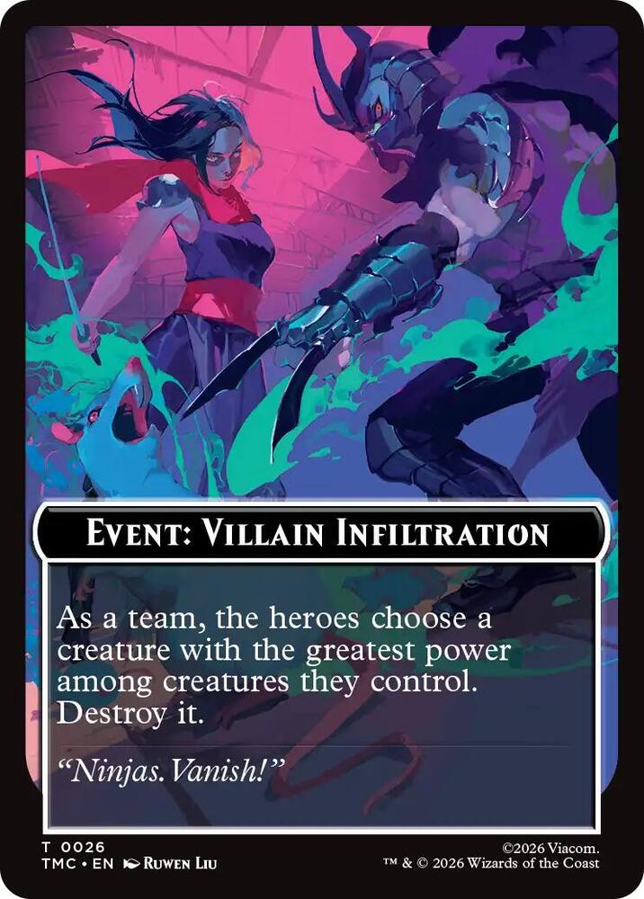 Event Villain Infiltration 26 (Commander: Teenage Mutant Ninja Turtles)  | Good Games Modbury