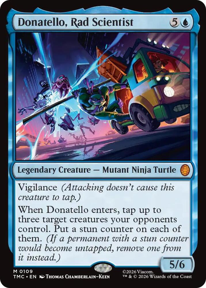 Donatello Rad Scientist 109 (Commander: Teenage Mutant Ninja Turtles)  | Good Games Modbury