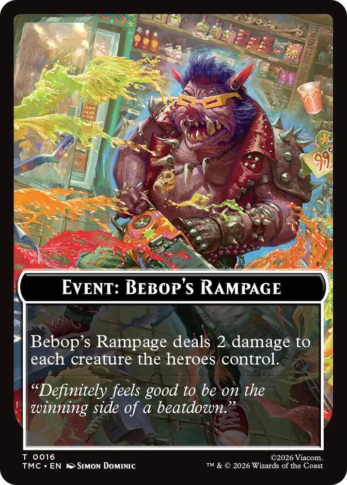 Event Bebops Rampage 16 (Commander: Teenage Mutant Ninja Turtles)  | Good Games Modbury